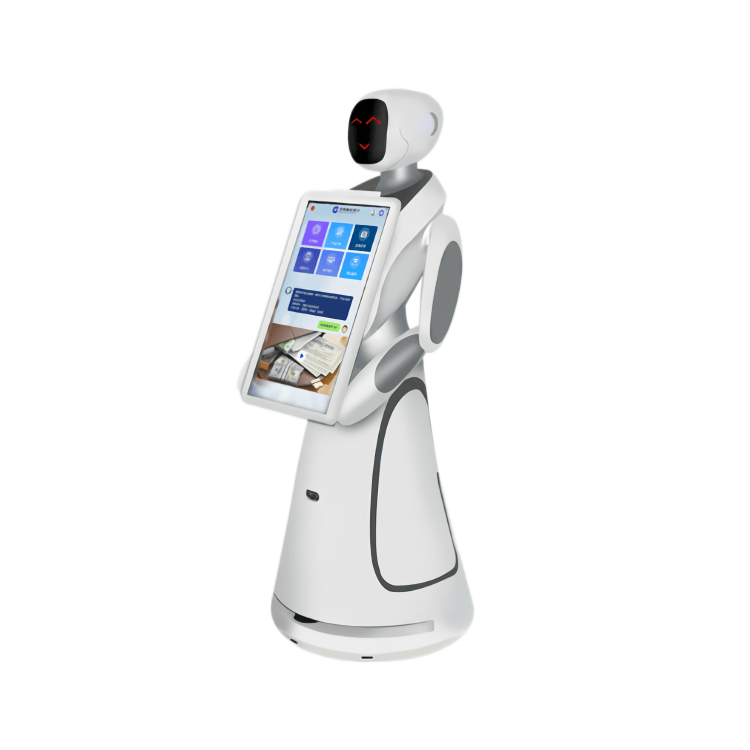 Interaktiewe outonome groetrobot