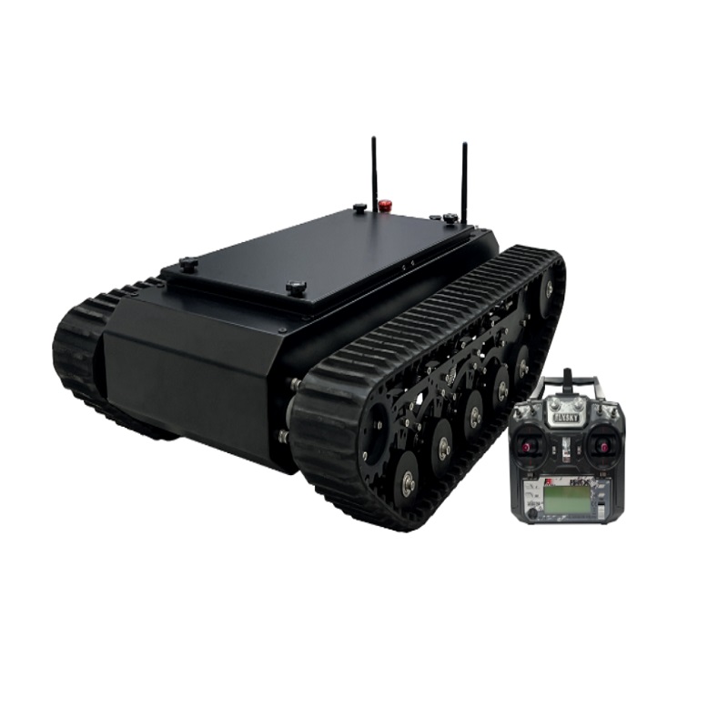 Swaar vrag Rubber Tracked Chassis ROS Ontwikkeling