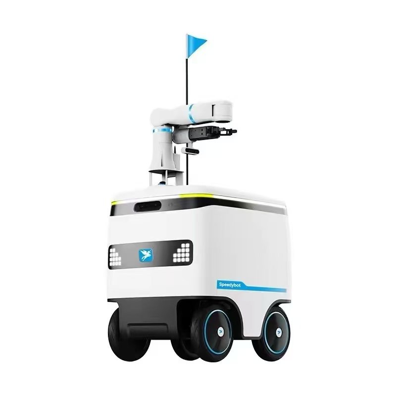 Binne en buite afleweringsrobot