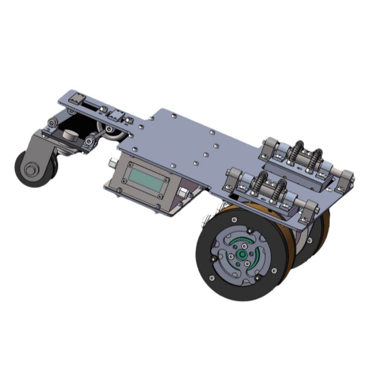 Kleinvrag magnetiese muurklim-skoonmaakrobot