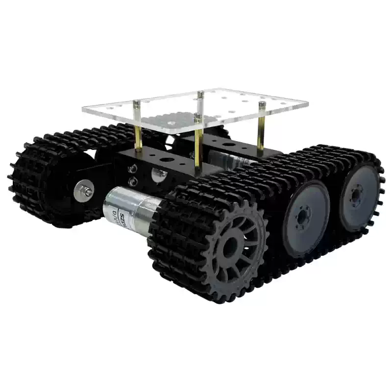 Slim elektriese spooronderstel DIY-robotonderstel