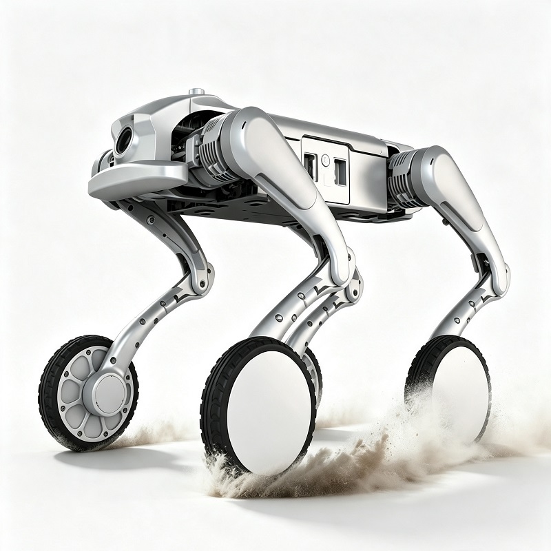 Vierbeen-robot vir alle terrein-inspeksie-robothonde